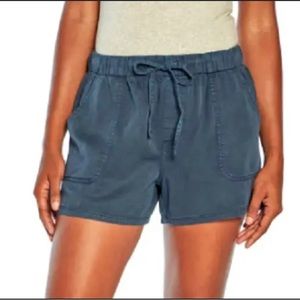 Gap Women’s Pull On Tencel Shorts Dark Blue NWT Size XXL